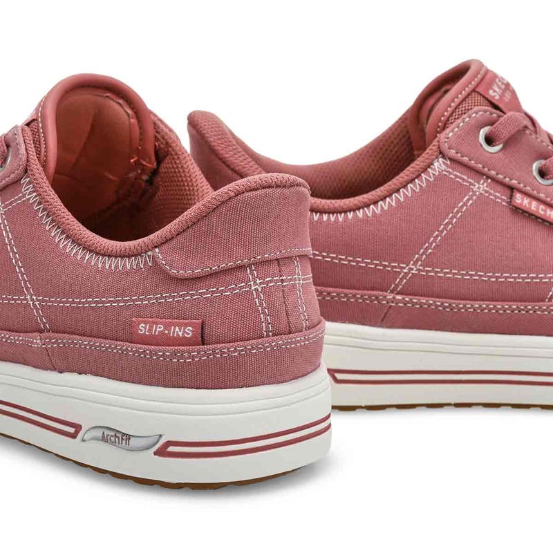Women's  Arch Fit Arcade See Ya There Slip-Ins Canvas Sneaker - Rose