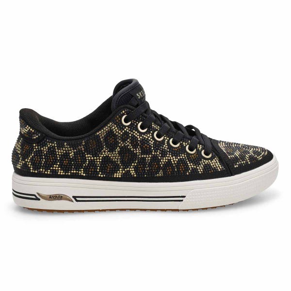 Baskets à enfiler ARCH FIT ARCADE DAZZLE YOU SLIP-INS, noir/léopard, femmes