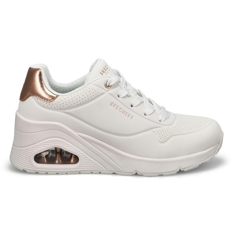 Baskets compensées UNO WEDGE HI STEPS, blanc, femmes