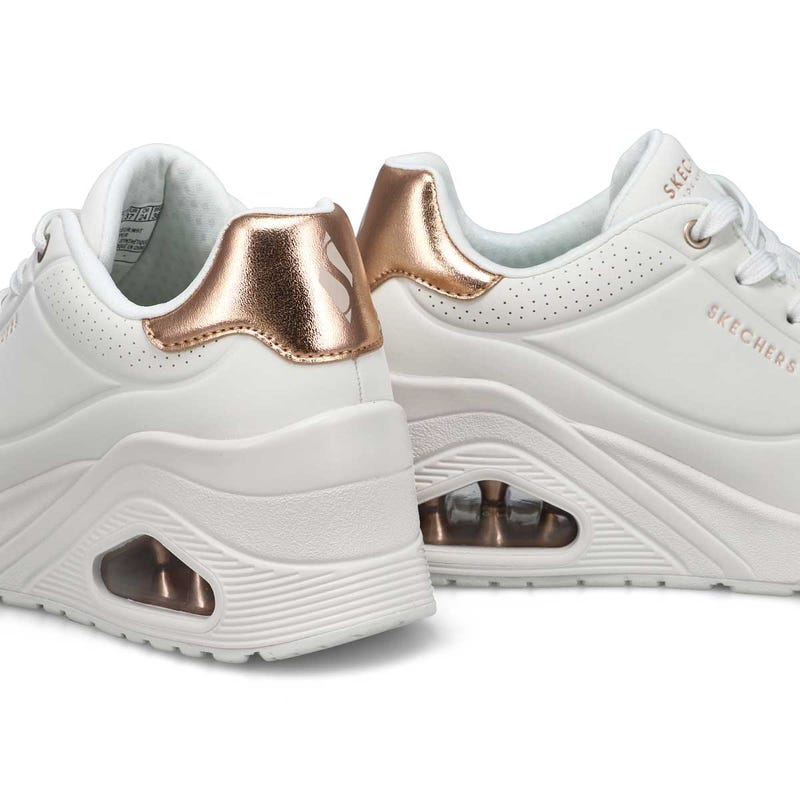 Baskets compensées UNO WEDGE HI STEPS, blanc, femmes