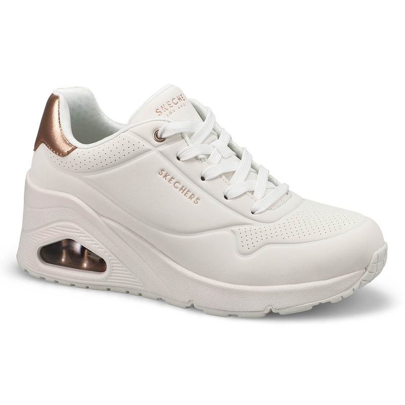 Baskets compensées UNO WEDGE HI STEPS, blanc, femmes