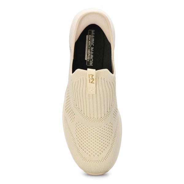 Women's  Mark Nason A Wedge Crecent Slip-Ins Sneaker - Taupe