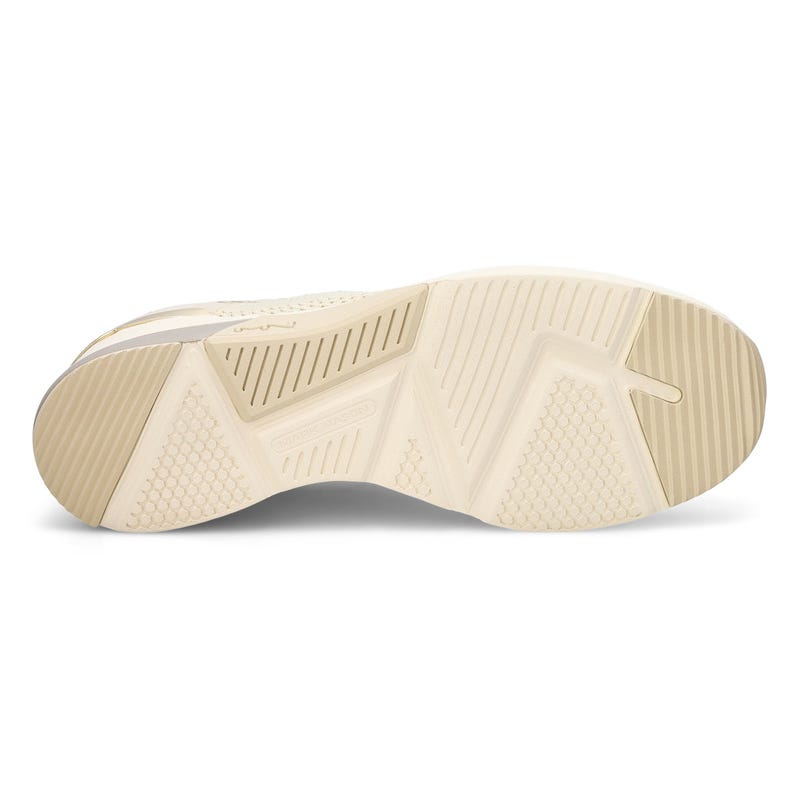 Women's  Mark Nason A Wedge Crecent Slip-Ins Sneaker - Taupe