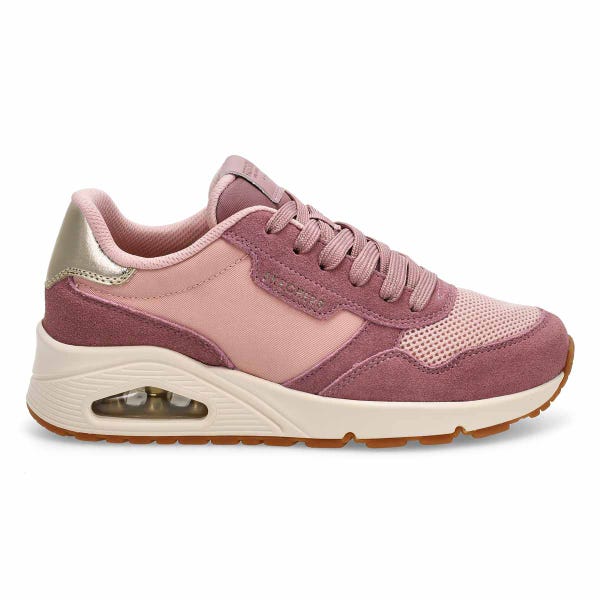 Women's Uno Lace Up Sneaker - Rose