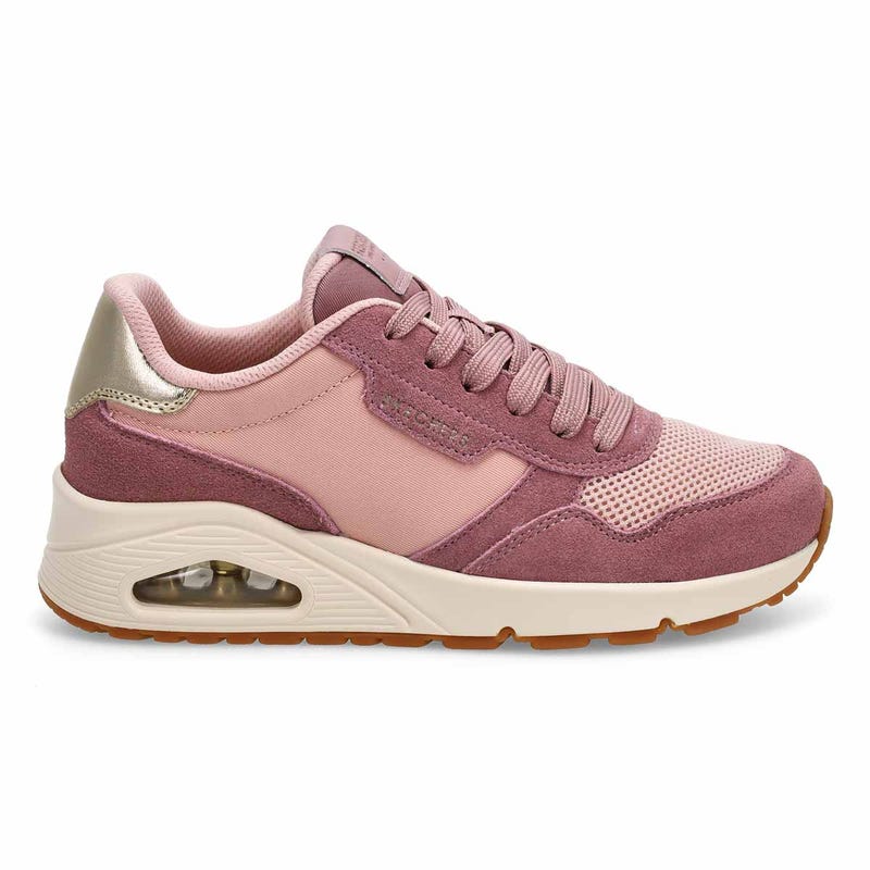 Women's Uno Lace Up Sneaker - Rose