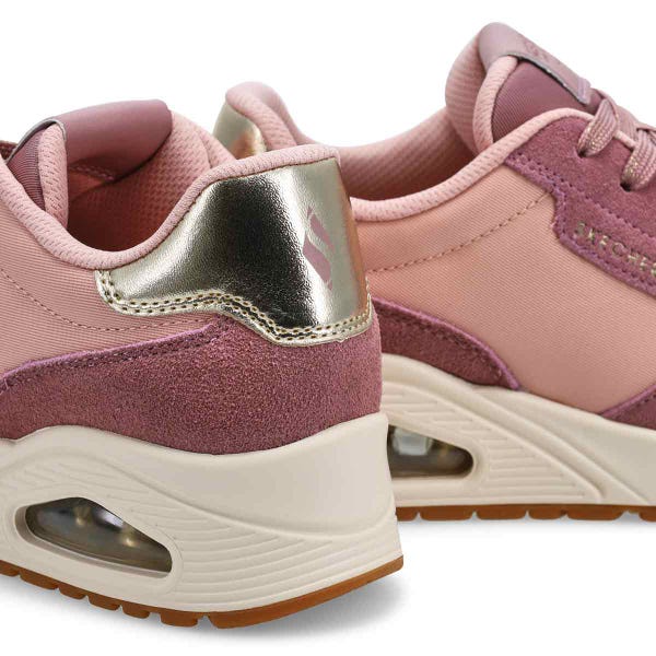 Women's Uno Lace Up Sneaker - Rose