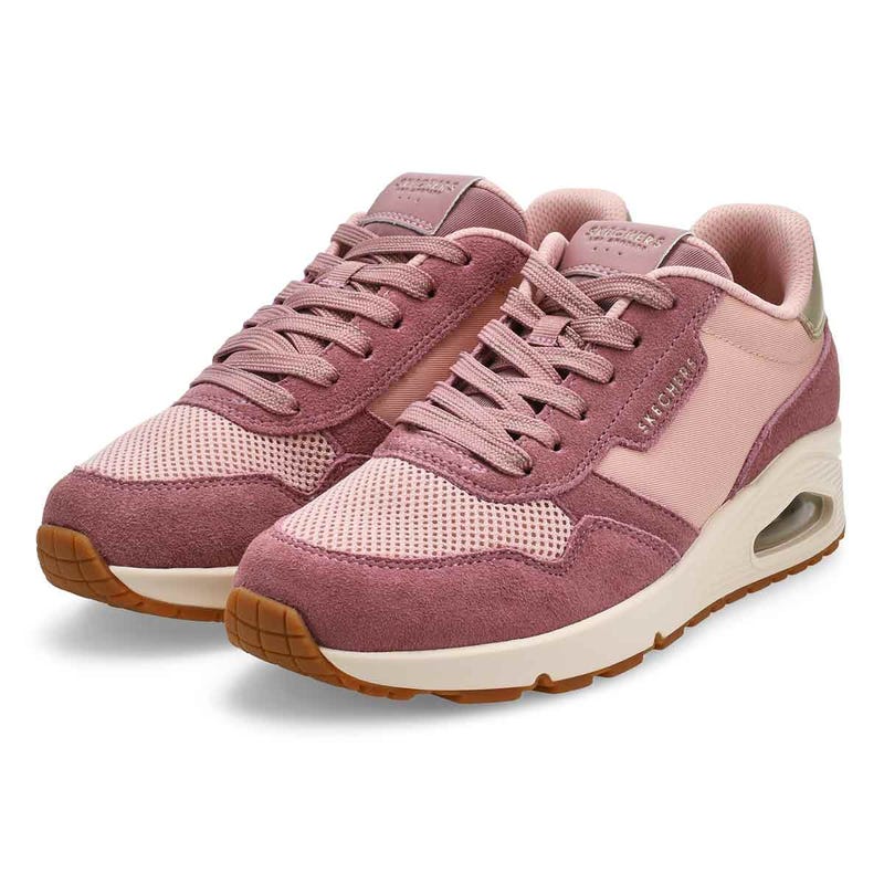 Women's Uno Lace Up Sneaker - Rose