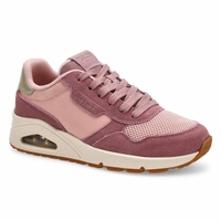 Women's Uno Lace Up Sneaker - Rose