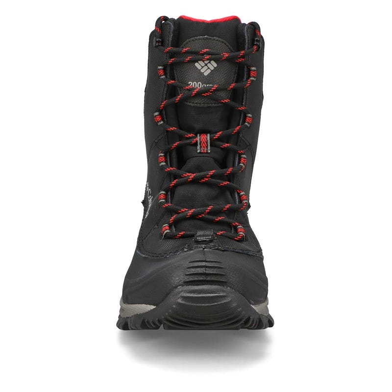 Men's Bugaboot III Waterproof Winter Boot - Black/Bright Red