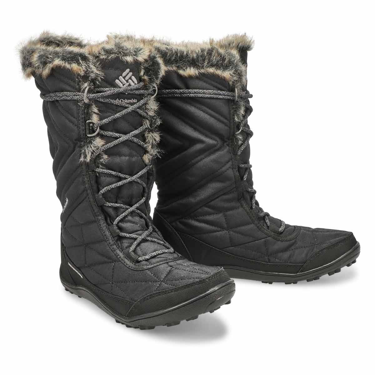 Botte d'hiver imperméable MINX MID III, noir, femmes