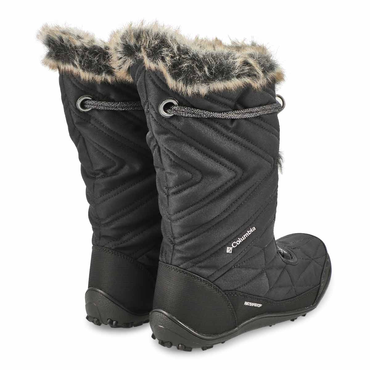 Botte d'hiver imperméable MINX MID III, noir, femmes