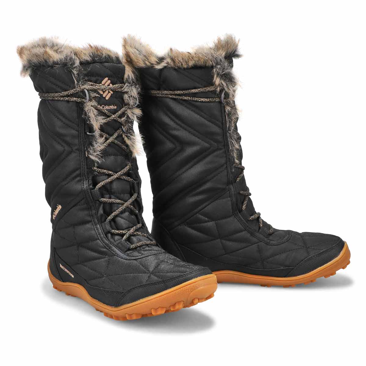 Botte d'hiver imperméable MINX MID III, noir, femmes