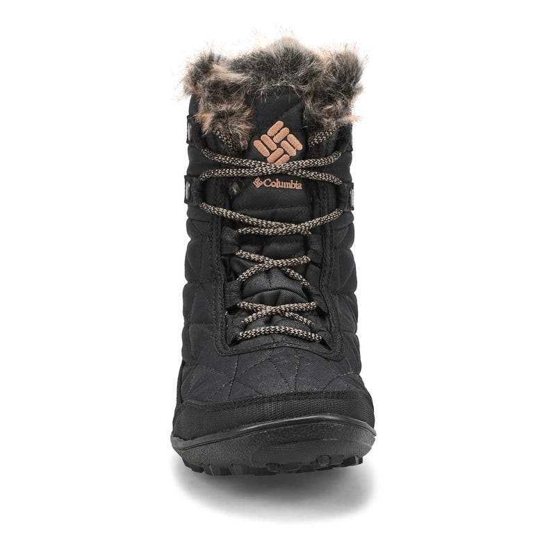 Women's Minx Shorty III Waterproof Winter Boot - Black/Black