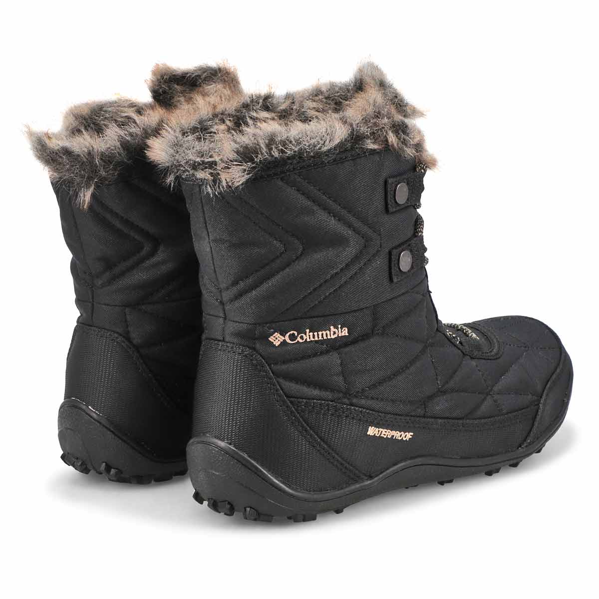 Women's Minx Shorty III Waterproof Winter Boot - Black/Black