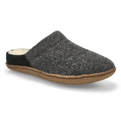 Lds Nakiska Scuff Slipper - Black