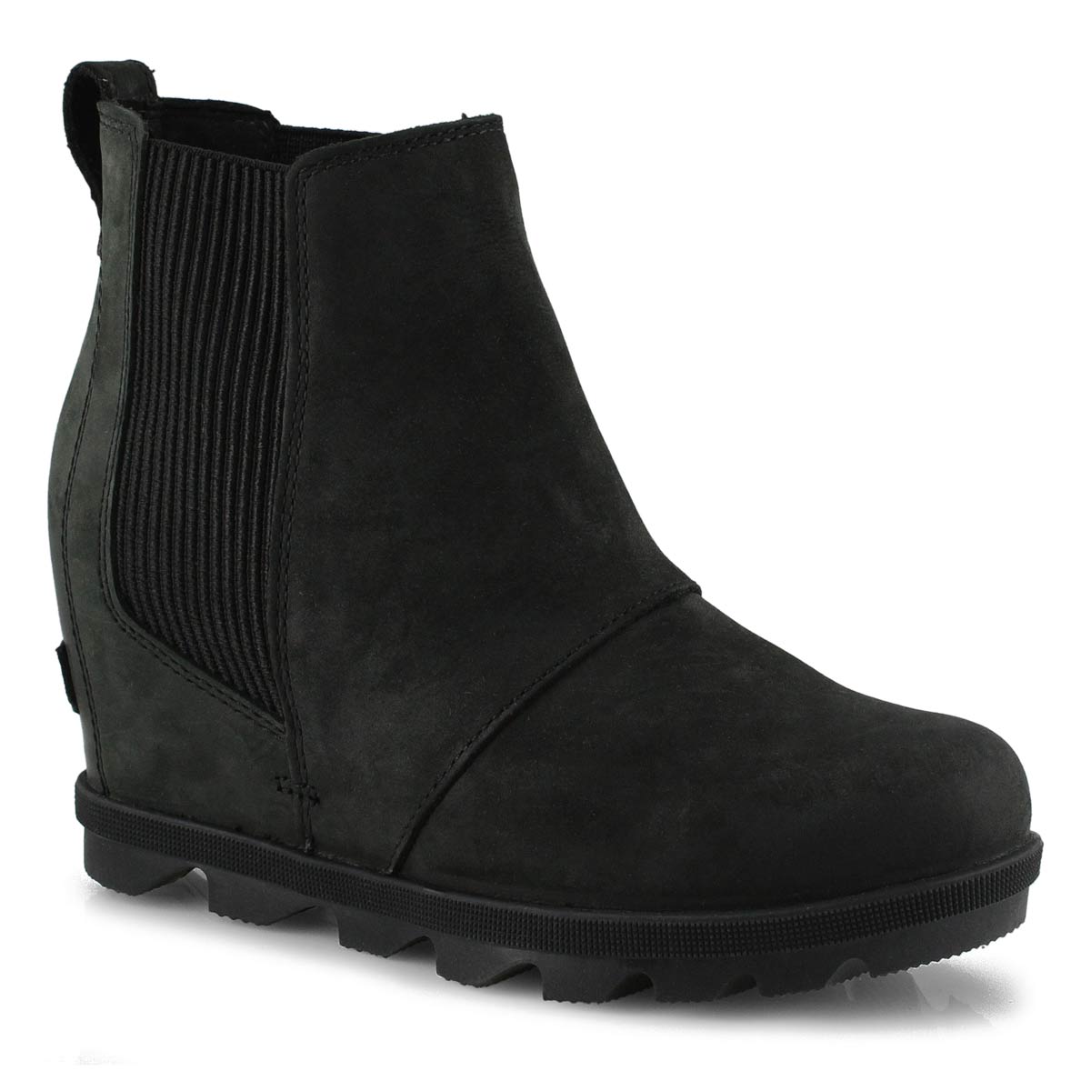 sorel chelsea wedge black