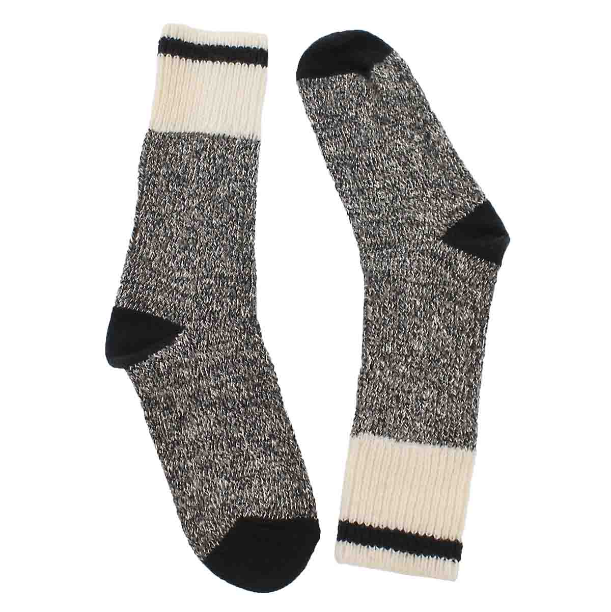 Women's Duray Work Sock - Black Marled