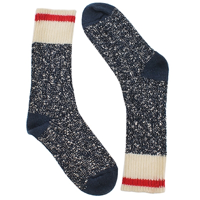 Lds Duray Marled Work Sock - Red