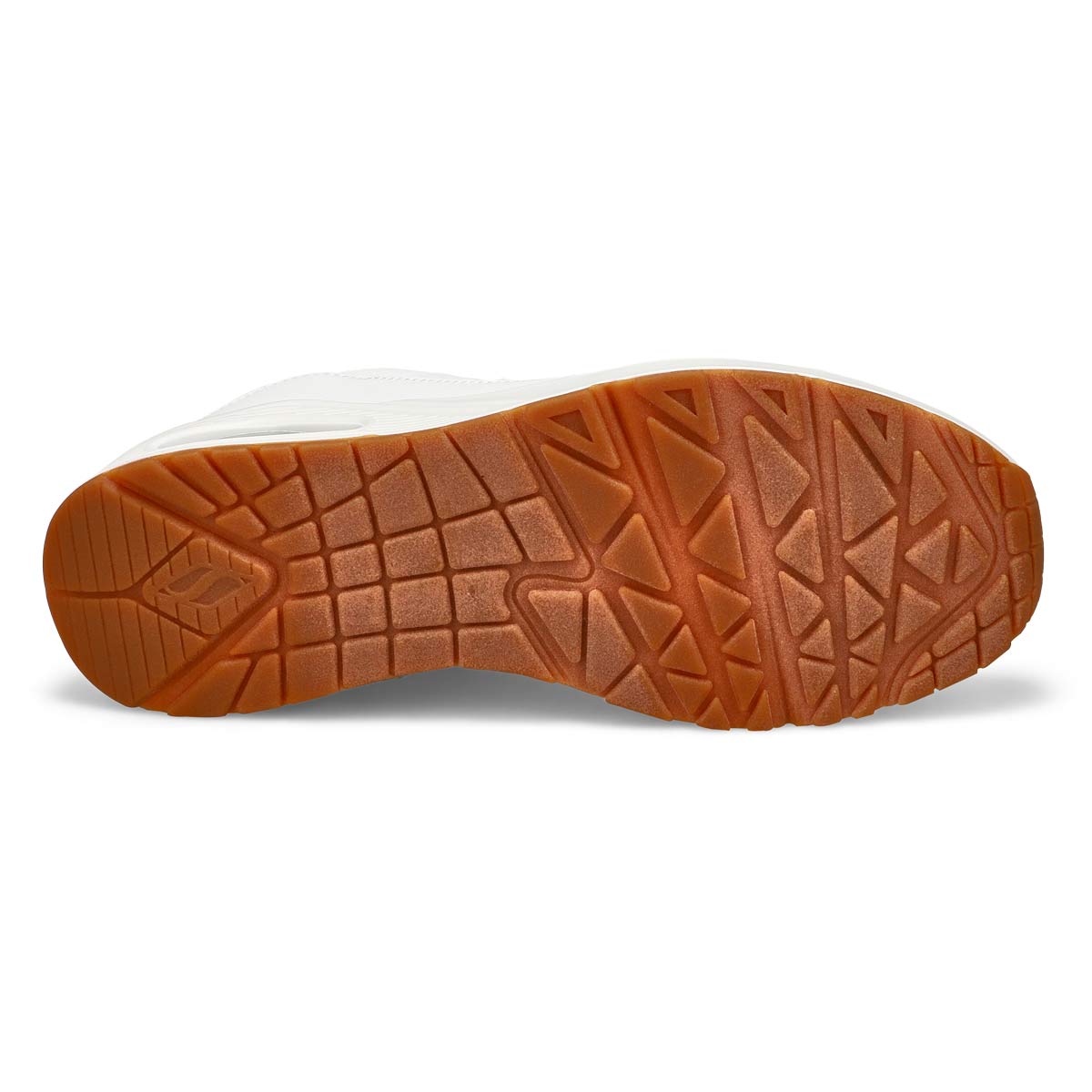 Baskets à lacets UNO, blanc/vert, hommes