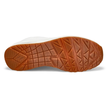 Baskets à lacets UNO, blanc/vert, hommes