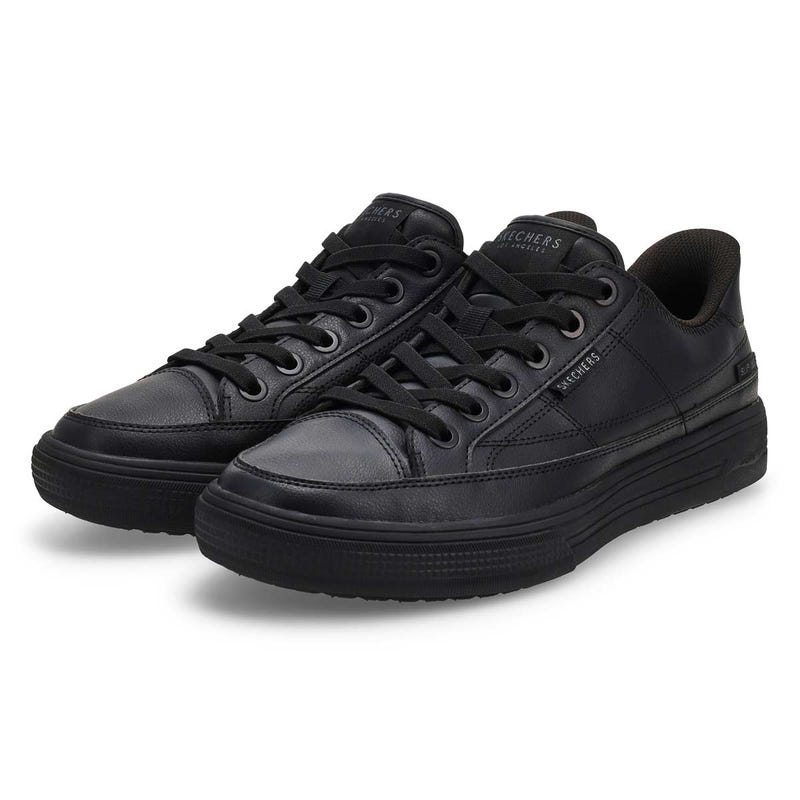 Men's Arch Fit Arcade Lace Up Sneaker - Black/Black