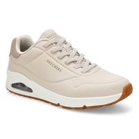 Mens' Uno Lace Up Sneaker - Taupe