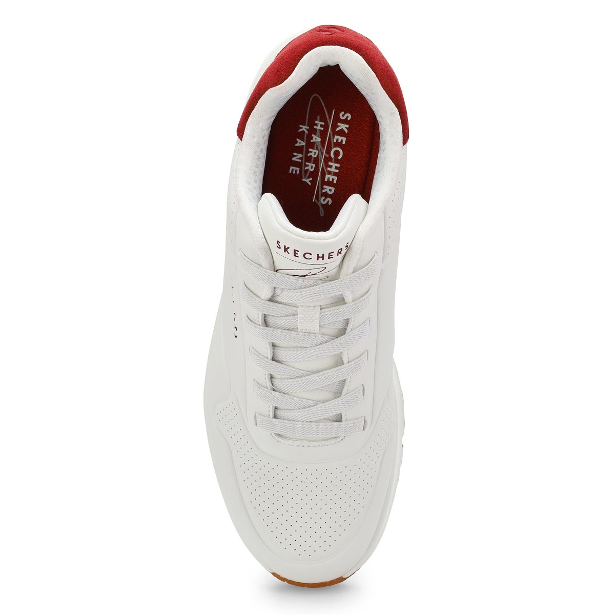 Mens' Uno Lace Up Sneaker - White