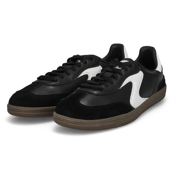 Women's Hotshot Kickoff Lace Up Sneaker - Black