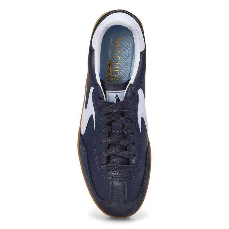 Women's Hotshot Kickoff Lace Up Sneaker- Navy Blue