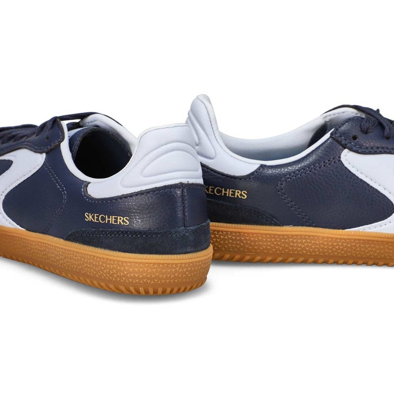 Women's Hotshot Kickoff Lace Up Sneaker- Navy Blue