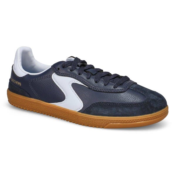 Women's Hotshot Kickoff Lace Up Sneaker- Navy Blue