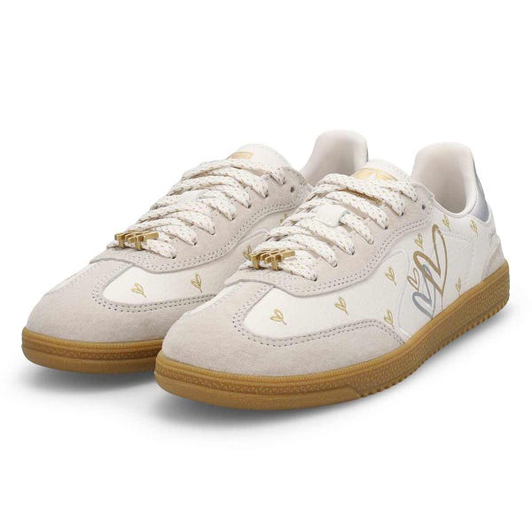 Women's  Hotshot Lace Up Sneaker - White/Multi