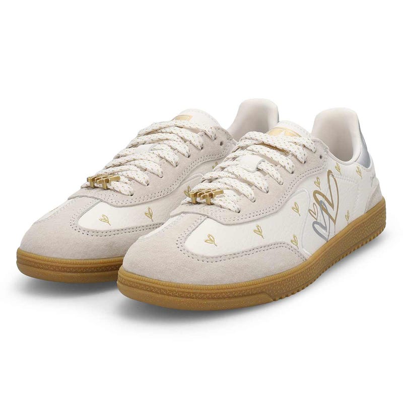 Women's  Hotshot Lace Up Sneaker - White/Multi