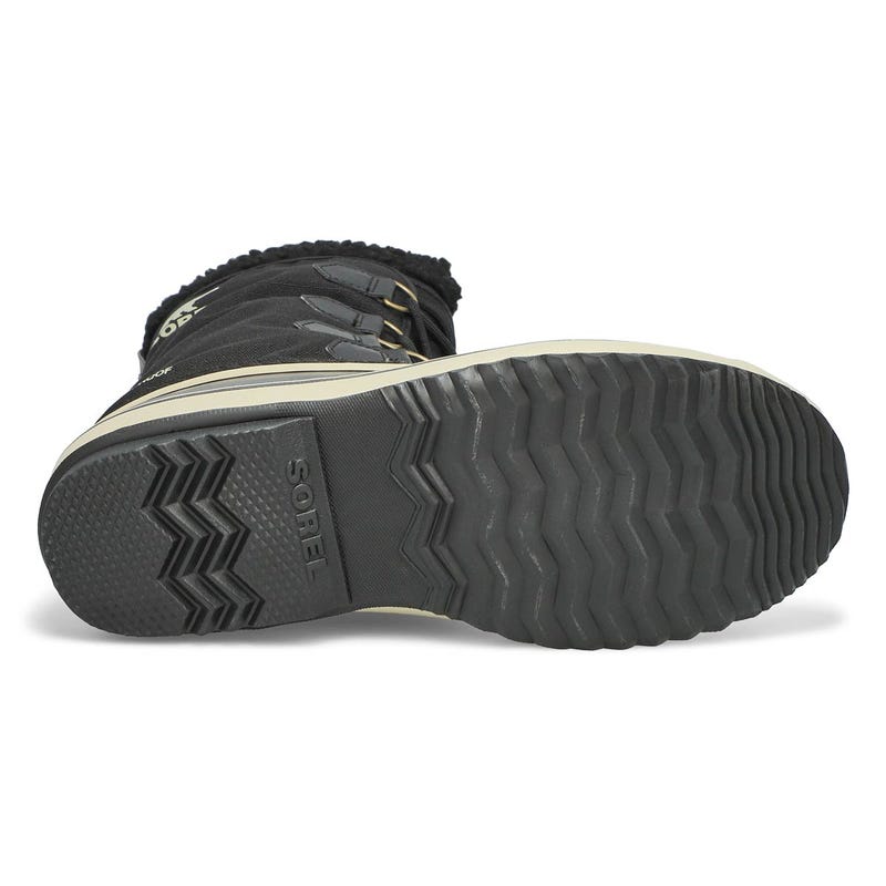 Botte d'hiver imperméable 1964 PAC NYLON, noir/fossile, hommes