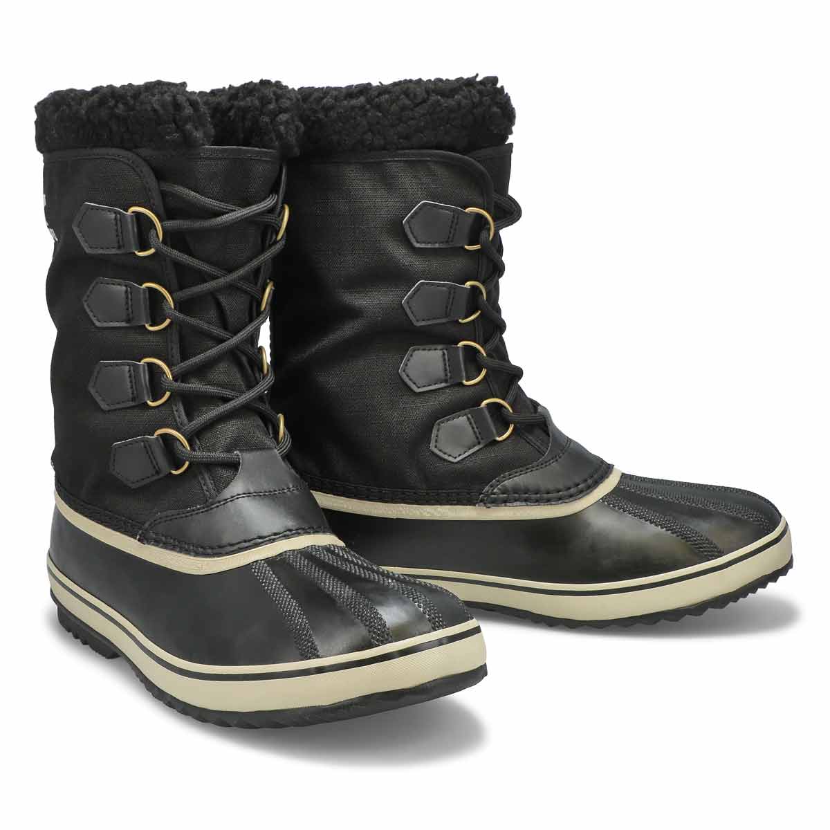 Men's 1964 Pac Nylon Waterproof Winter Boot - Black/Fossil