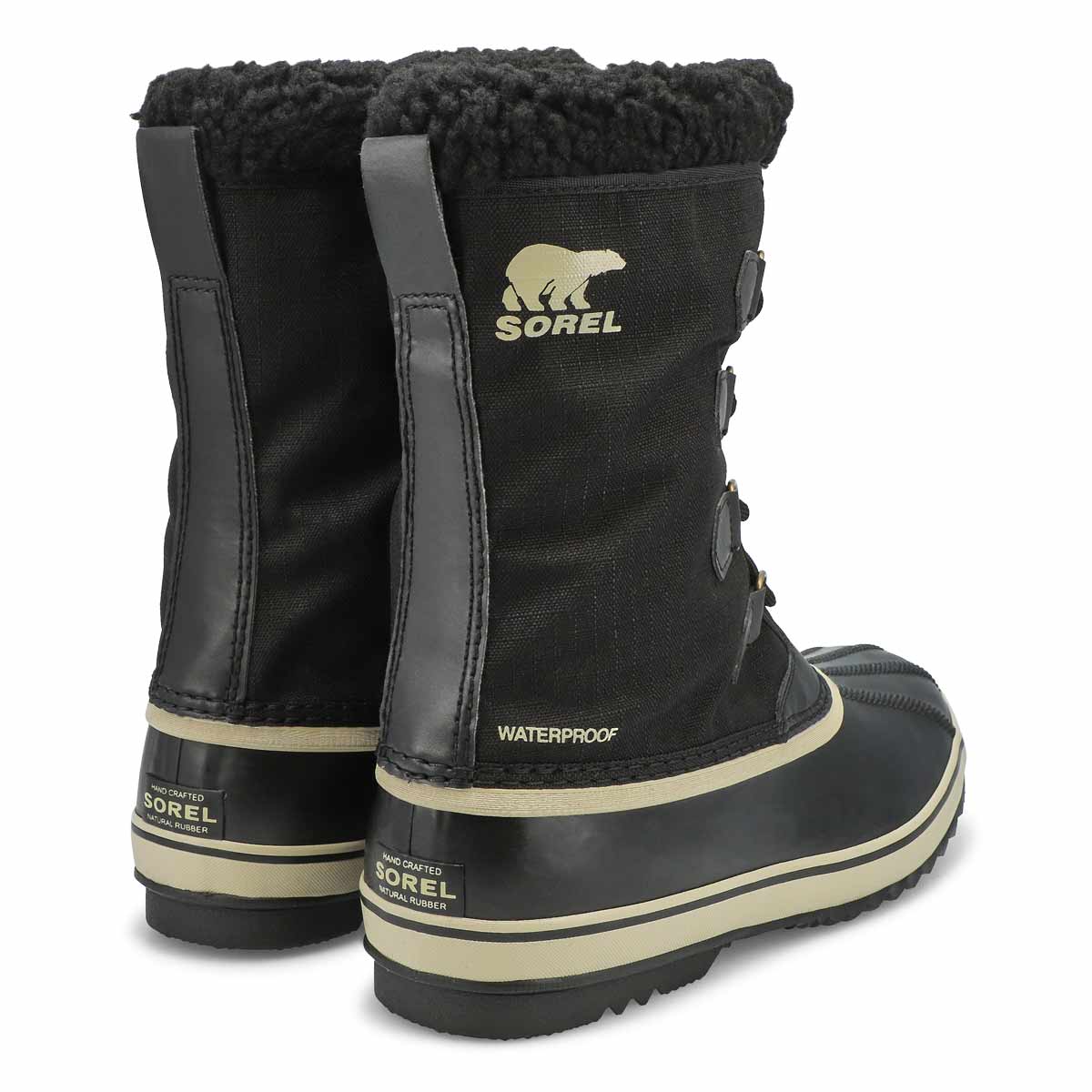 Men's 1964 Pac Nylon Waterproof Winter Boot - Black/Fossil