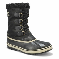 Bottes d'hiver 1964 PAC NYLON noires, hommes