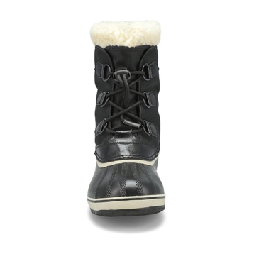 Bottes de neige YOOT PAC NYLON noir, enfants