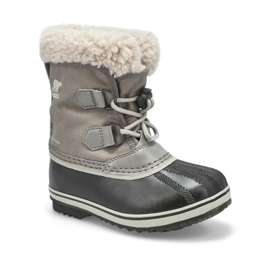 Kds Yoot Pac Nylon Waterproof Winter Boot - Quarry