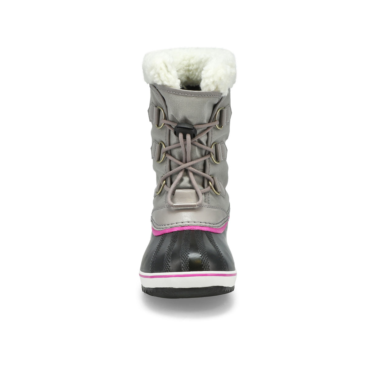 Girls' Yoot Pac Nylon Waterproof Winter Boot - Grey