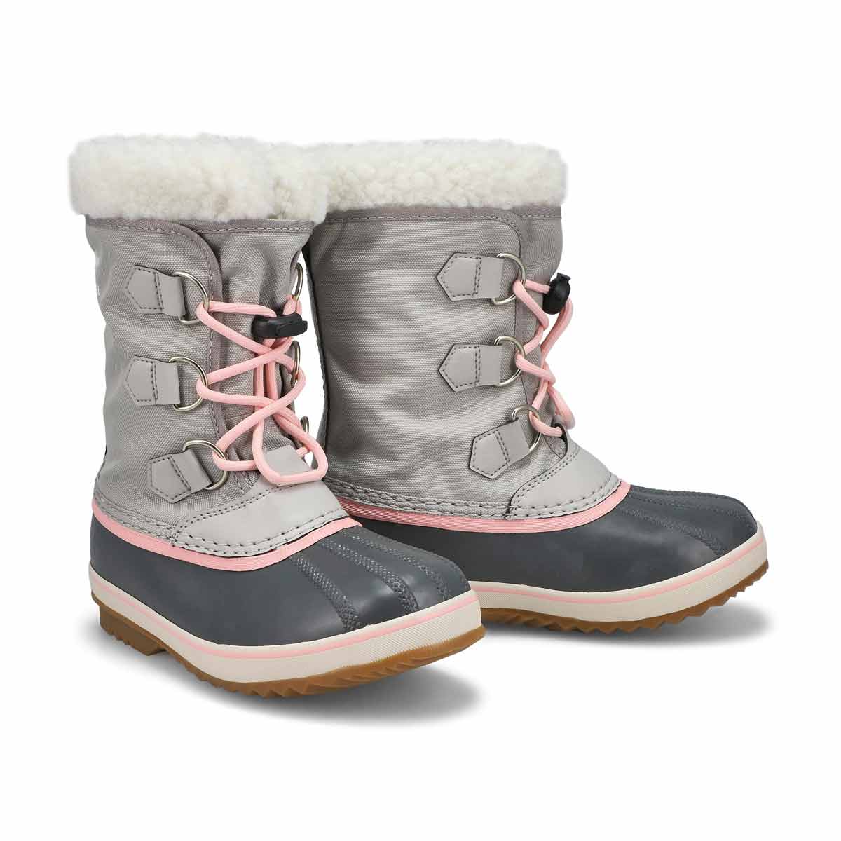 Girls' Yoot Pac Nylon Waterproof Winter Boot - Dove