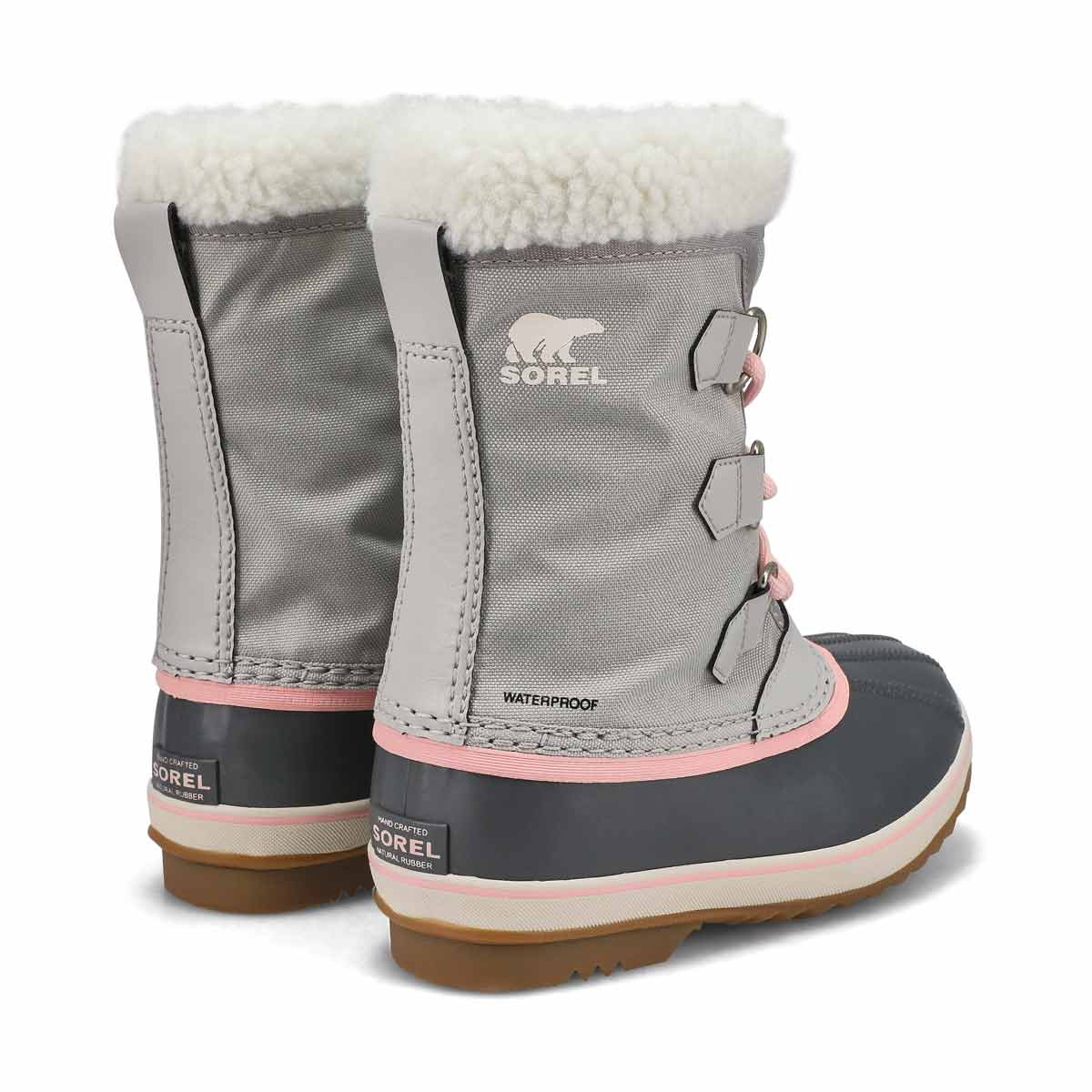 Girls' Yoot Pac Nylon Waterproof Winter Boot - Dove