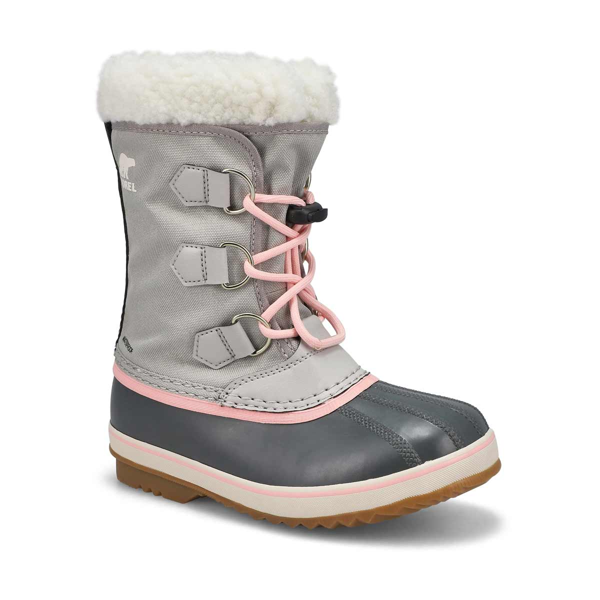 Girls' Yoot Pac Nylon Waterproof Winter Boot - Dove