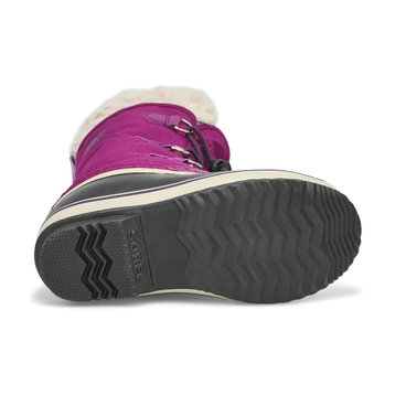 Girls' Yoot Pac Waterproof Snow Boot - Plum