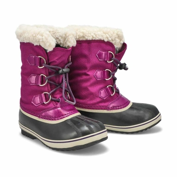 Girls' Yoot Pac Waterproof Snow Boot - Plum