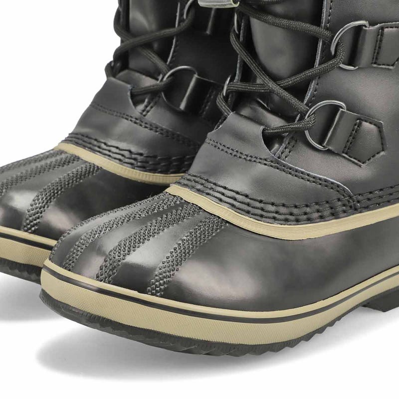 Botte d'hiver imperméable YOOT PAC TP, noir, enfants