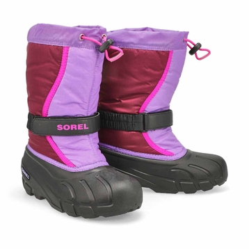 Girls' Flurry Pull On Winter Boot - Purple