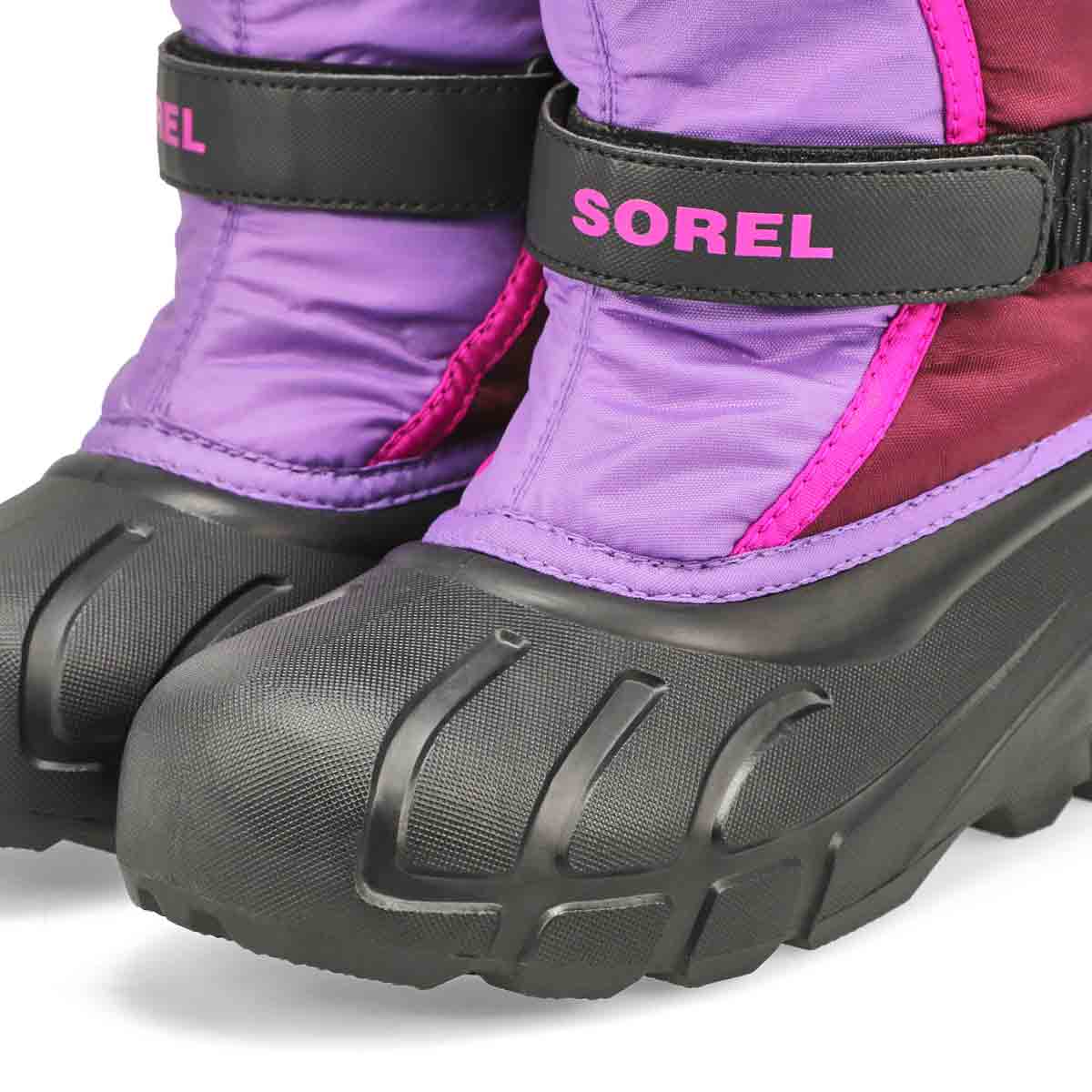 Girls' Flurry Pull On Winter Boot - Purple