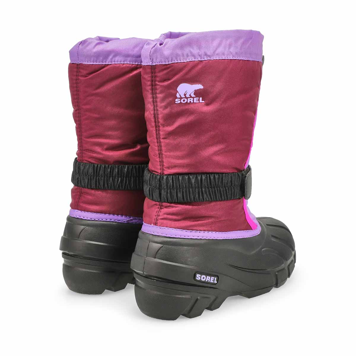 Botte d'hiver à enfiler FLURRY, violet, filles