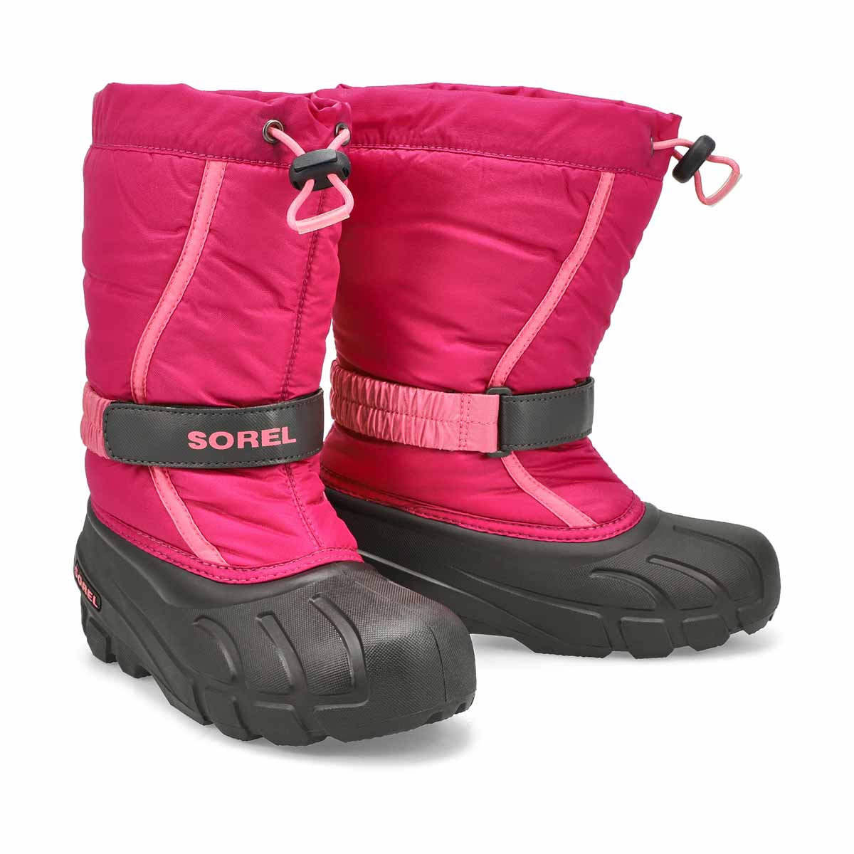 Bottes d'hiver FLURRY rose tropical, filles